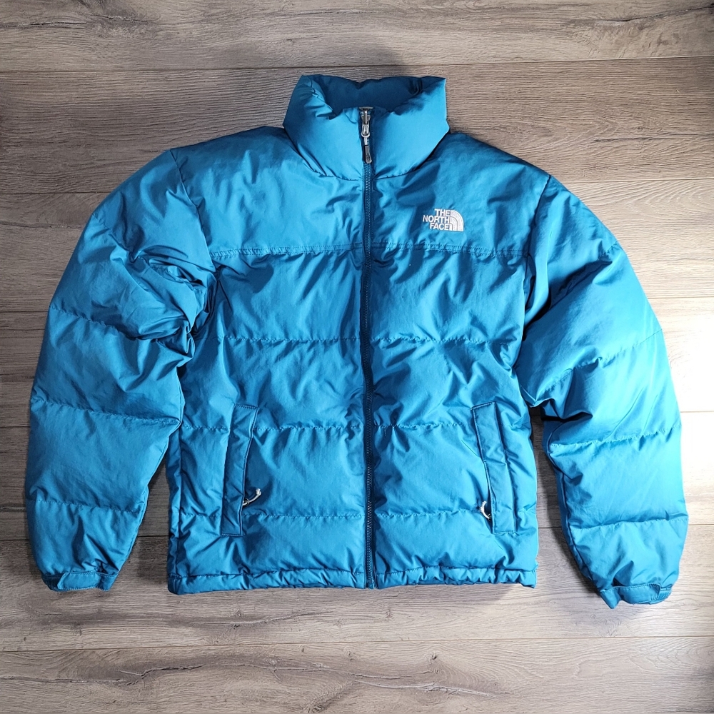 The North Face Men's 1996 Retro Nuptse Teal Puffer Down Coat Size: S/P MRSP$400